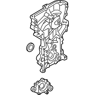 Купити 213502E450 Hyundai/Kia Кришка двигуна передня
