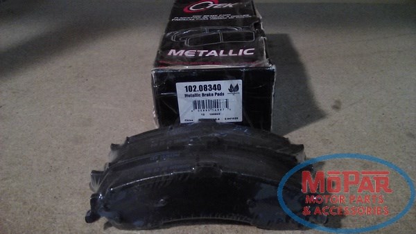 10208340 Centric Parts Колодки гальмівні задні, дискові