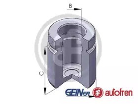 Поршень тормозного суппорта заднего  AUTOFREN D025124