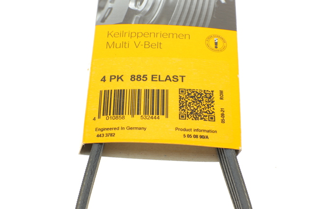 4PK885ELAST Continental/Siemens Поліклиновий ремінь