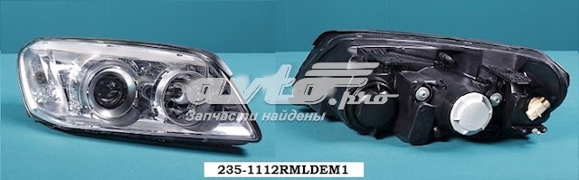 Основна фара - вставка Depo/Loro/Abakus 2351112RMLDEM1 ціна, від 164.65 USD