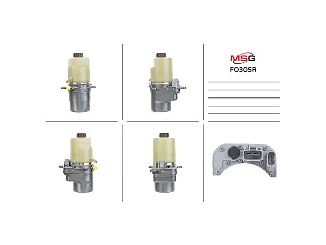 Насос ГПК MSG FO305R ціна, від 264.78 USD