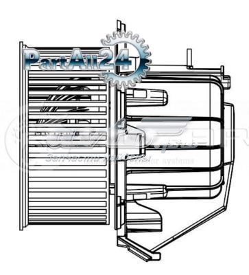 Моторчик пічки Luzar LFH2004