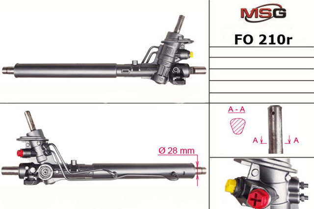 Управління рульове в зборі MSG Rebuilding FO210R ціна, від 200.82 USD