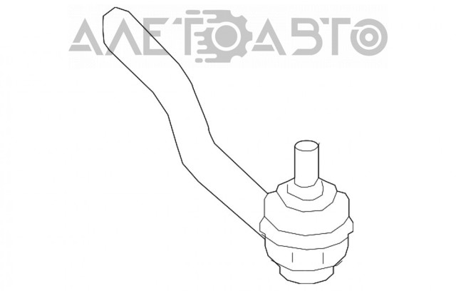 CEN160L CTR Зовнішній наконечник рульової тяги