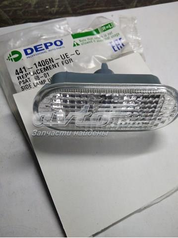 Повторювач повороту на крилі Depo/Loro/Abakus 4411406NUEC ціна, від 3.73 USD