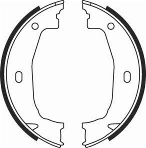 Колодки ручника / стоянкового гальма Starline BC08100 ціна, від 14.34 USD