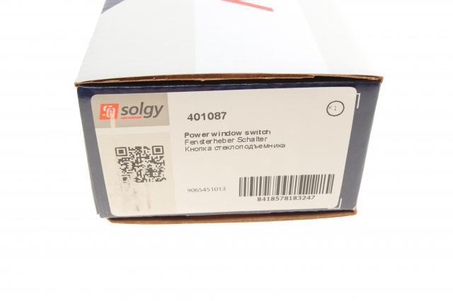 Кнопковий блок керування склопідіймачами передній лівий Solgy 401087