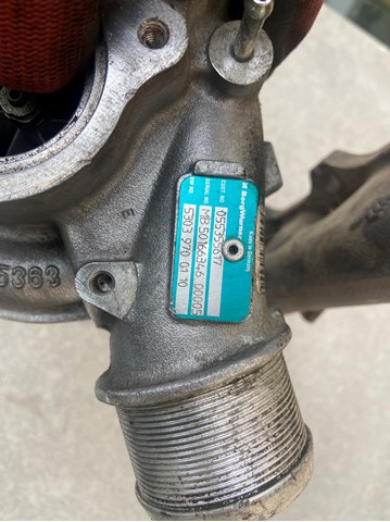 Турбіна Borg-Warner 53039700110 ціна, від 317.28 USD