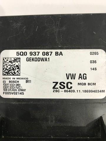 Блок комфорту 5Q0937087BA VAG
