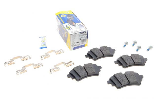 Задні гальмівні колодки Icer 182256203 ціна, від 40.84 USD