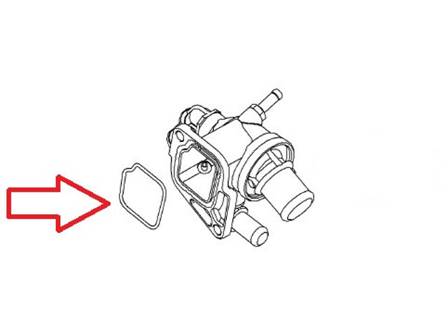 Прокладка корпусу термостата General Motors 93184201 ціна, від 8.88 USD