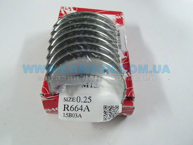 R664A025 Taiho Вкладиші коленвала, шатунні, комплект, 1-й ремонт (+0,25)