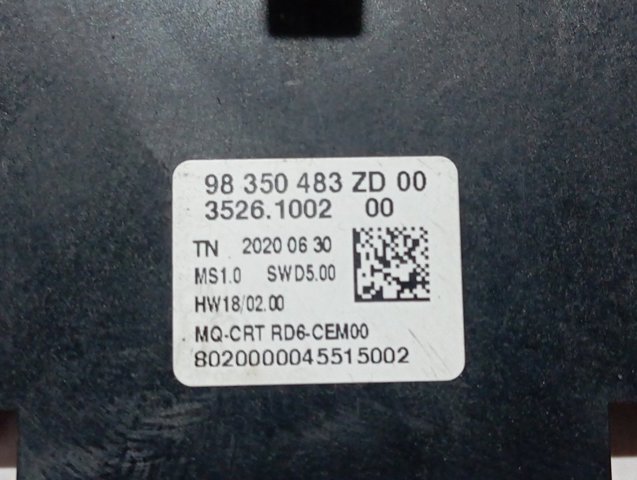  98345769ZD Peugeot/Citroen