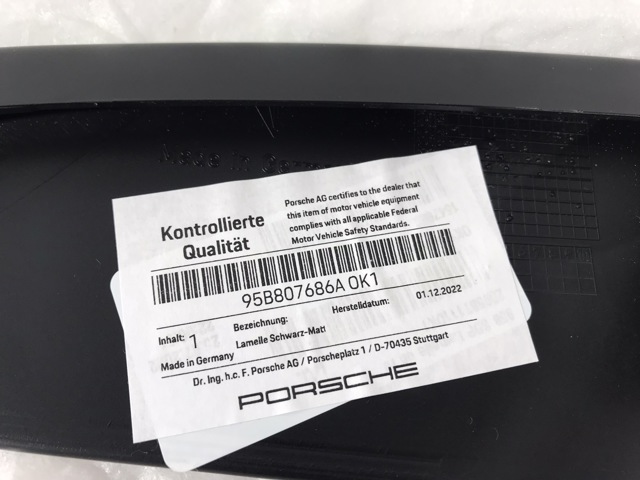  Porsche 95B807686AOK1 ціна, від 228.61 USD