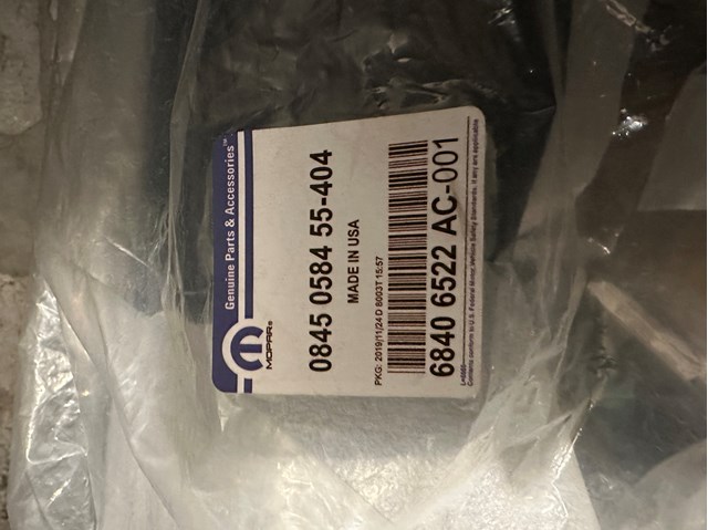  Chrysler 68406522AC