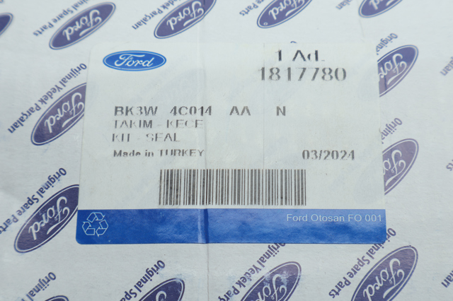 Сальник хвостовика редуктора заднього моста Ford BK3W4C014AA ціна, від 53.19 USD