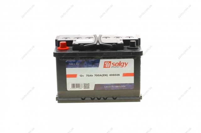 Батарея акумуляторна Solgy 406026 ціна, від 90.68 USD