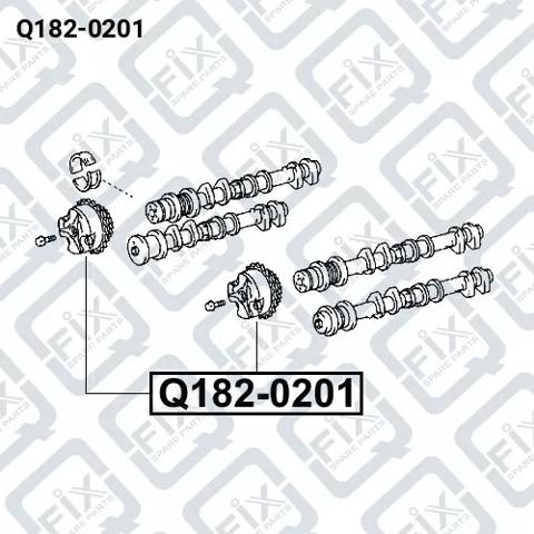 Купити Q1820201 Q-fix Шестерня фазорегулятора