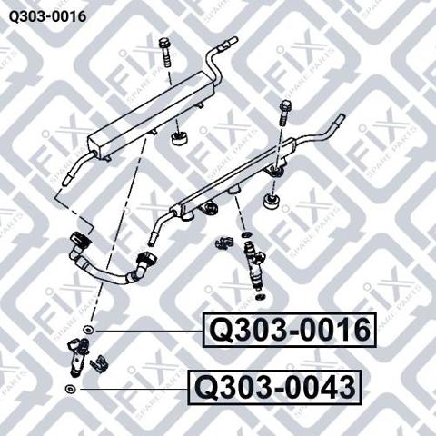 Кільце форсунки Q3030016 Q-fix