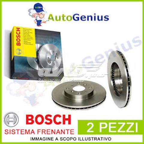 986479164 Bosch диск гальмівний передній