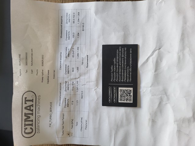 5801922491 Iveco Турбонаддув