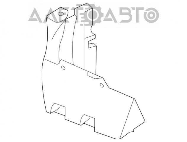 Захист заднього бампера Subaru 57731SJ370 ціна, від 12.67 USD
