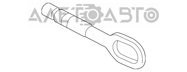 BK058 Signeda Крюк буксирувальний передній