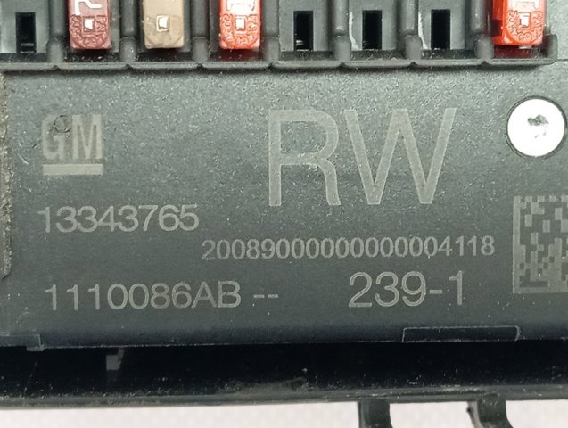 13343765 Opel 