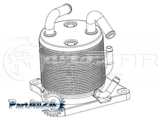 Радіатор охолодження, АКПП Luzar LOC1459 ціна, від 40.93 USD
