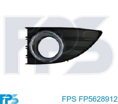 FP5628912 FPS Решітка переднього бампера, права