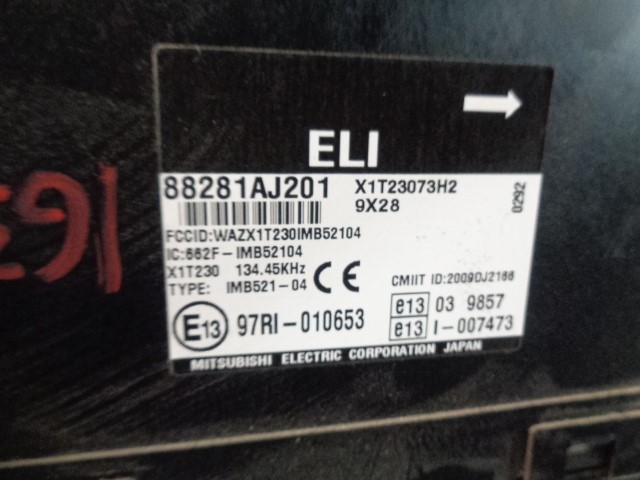 88281AJ201 Subaru 