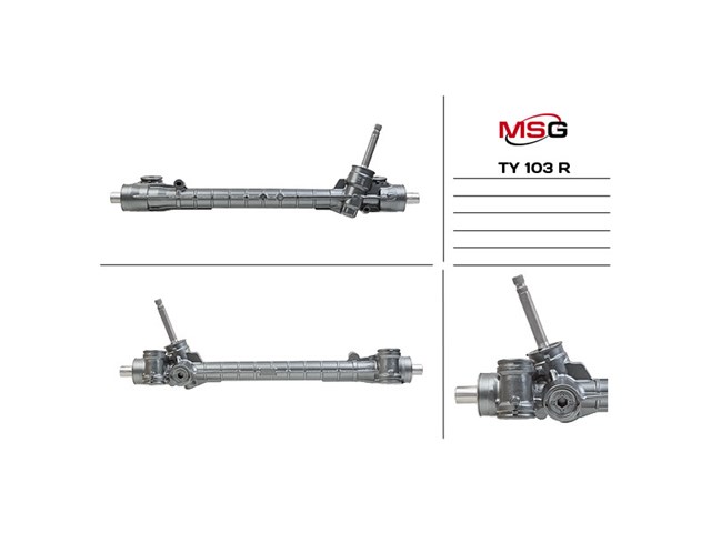Управління рульове в зборі MSG Rebuilding TY103R ціна, від 131.83 USD