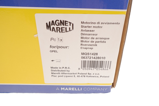 Стартер 63721428010 Magneti Marelli
