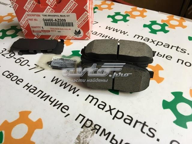 Колодки гальмові задні, дискові 04466AZ009TM Toyota