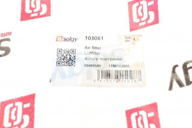 Елемент повітряного фільтра Solgy 103061 ціна, від 4.23 USD