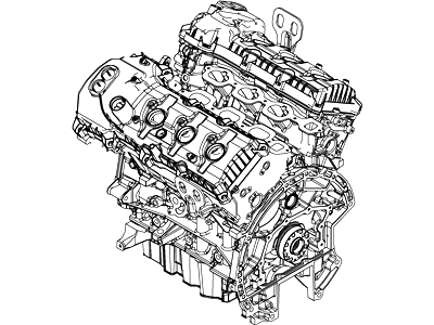 Блок циліндрів двигуна BA5Z6006D Ford