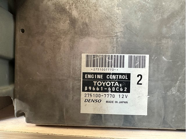 8966160C62 Toyota Блок електронного управління