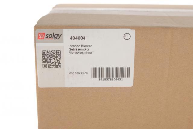 Моторчик пічки Solgy 404004