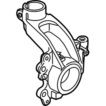 EJ7Z3K185A Ford Цапфа поворотного кулака