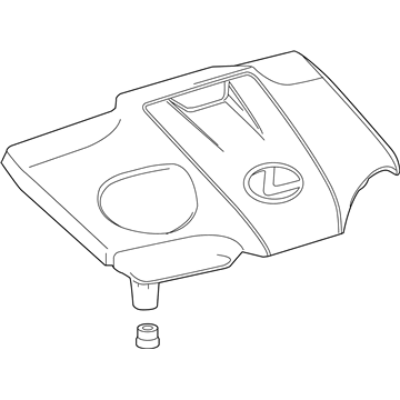 Кришка двигуна декоративна 1260136180 Toyota