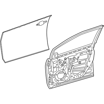 6700247163 Toyota Дверь передня ліва