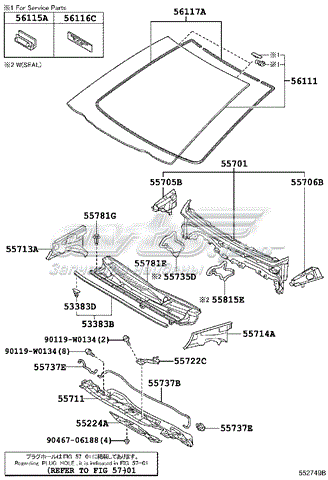  557140D090 Toyota