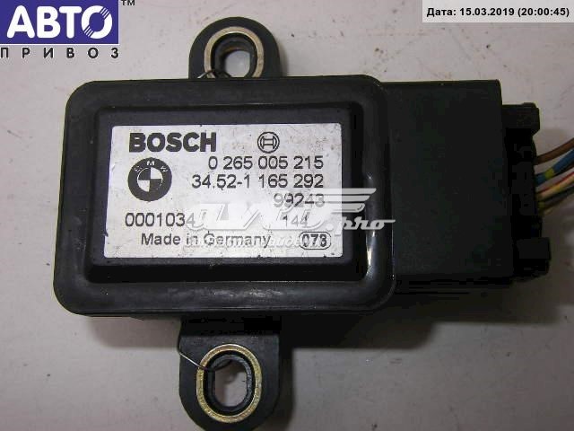 34521165292 BMW Датчик поперечного прискорення (ESP)