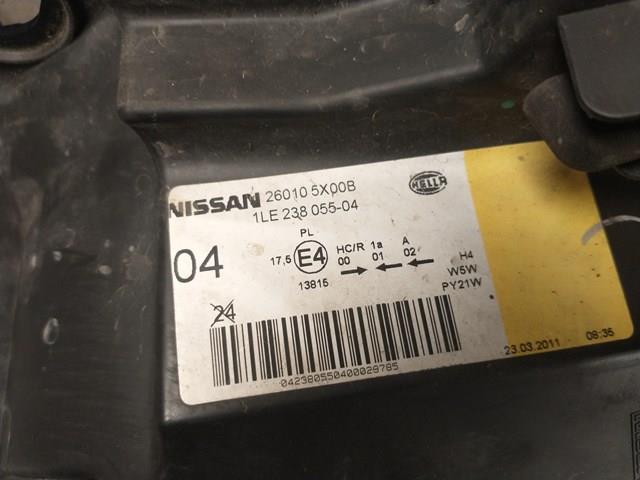 260105X00B Nissan/Infiniti Фара передня права