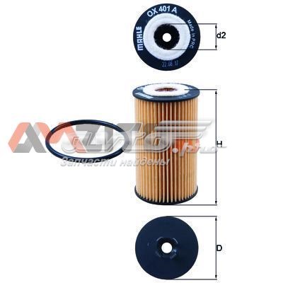 Купити OX401DA Mahle Original Фільтр очищення масла відцентровий
