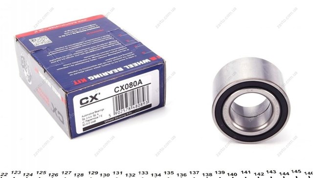 Комплект підшипник маточини передньої CX/Complex CX080A ціна, від 7.12 USD
