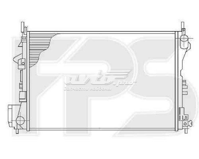 Радіатор FP52A1093 FPS