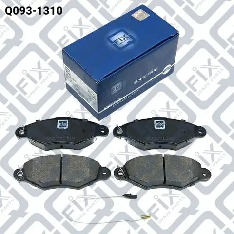 Гальмівні колодки Q-fix Q0931310 ціна, від 18.12 USD