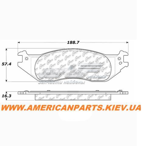 BRF1417 Ford Передні гальмівні колодки